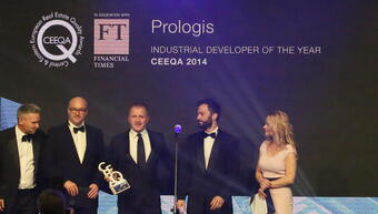 Prologis Named “Industrial Developer of the Year 2014” at the Central & Eastern European Real Estate Quality Awards Gala