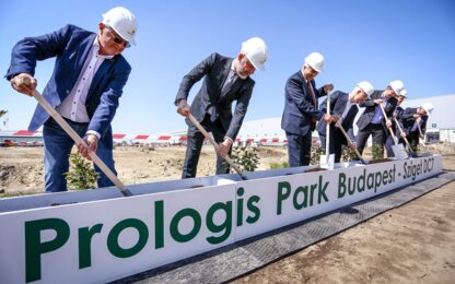 Prologis Breaks Ground on 21,000 Square Metre Speculative Facility at Budapest