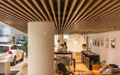 Volvo Showroom Redesigned