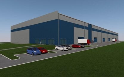 The DOCK warehouse development is in JLL’s industrial real estate portfolio
