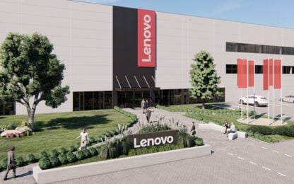 Lenovo’s First European Factory is Being Built in CTP's Industrial Park at Üllő – The region’s most active industrial real estate developer is building the plant for the strategic investment