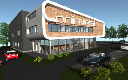 New real estate development near Budapest