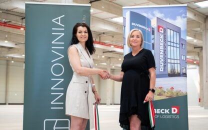 IGPark Debrecen's 20,000 m² logistics hall handed over by Innovinia with 100% occupancy