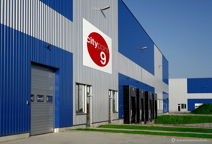 Warehouses to let in CityPoint9 raktárbázis