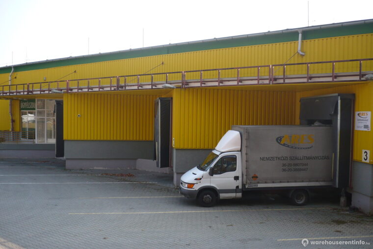 Warehouses to let in ARES Logisztikai Központ kiadó raktár+iroda)