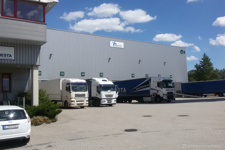 Warehouses to let in B-Fiesta Logisztikai Raktár