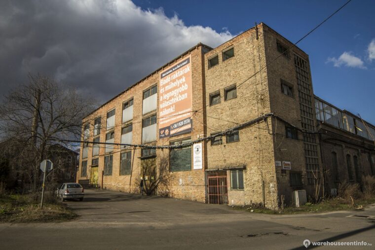 Warehouses to let in WM Művek