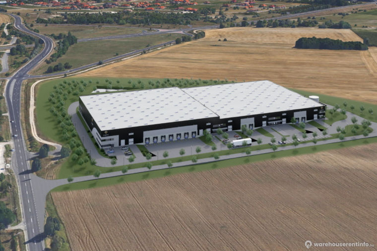 Warehouses to let in LogStar Park Fehérvár M7