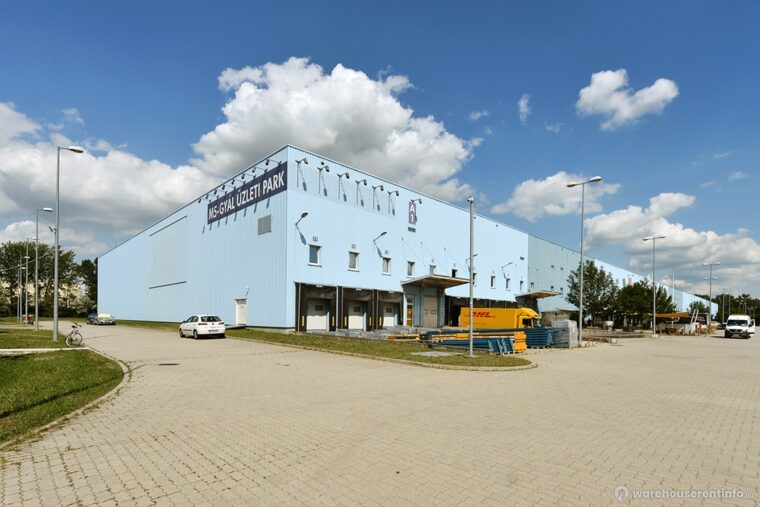 Warehouses to let in M5 Gyál Business Park