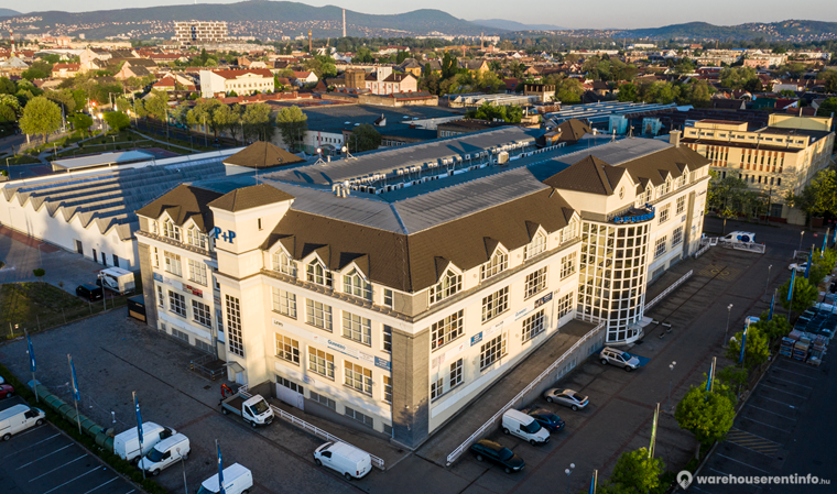 Warehouses to let in P+P Kereskedőház