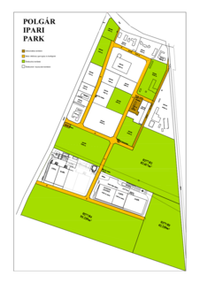 Warehouses to let in Polgár Ipari Park