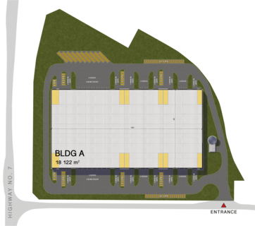 Warehouses to let in LogStar Park Fehérvár M7
