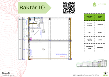 Warehouses to let in APCT Condo Ipari-és Logisztikai Park Maglód