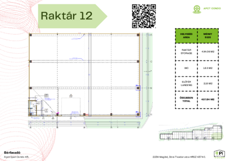 Warehouses to let in APCT Condo Ipari-és Logisztikai Park Maglód