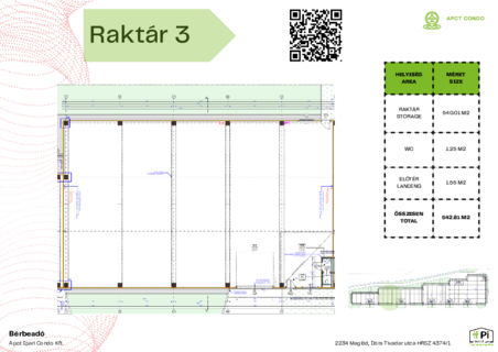 Warehouses to let in APCT Condo Ipari-és Logisztikai Park Maglód