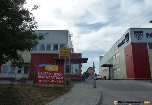 Warehouses to let in Dan Üzleti Park