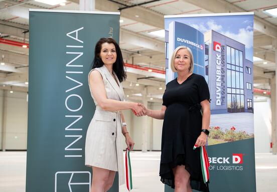 IGPark Debrecen's 20,000 m² logistics hall handed over by Innovinia with 100% occupancy