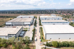 Warehouses to let in Airport City logisztikai park