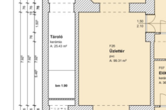Warehouses to let in Belváros V. Hold u. 6. utcafront