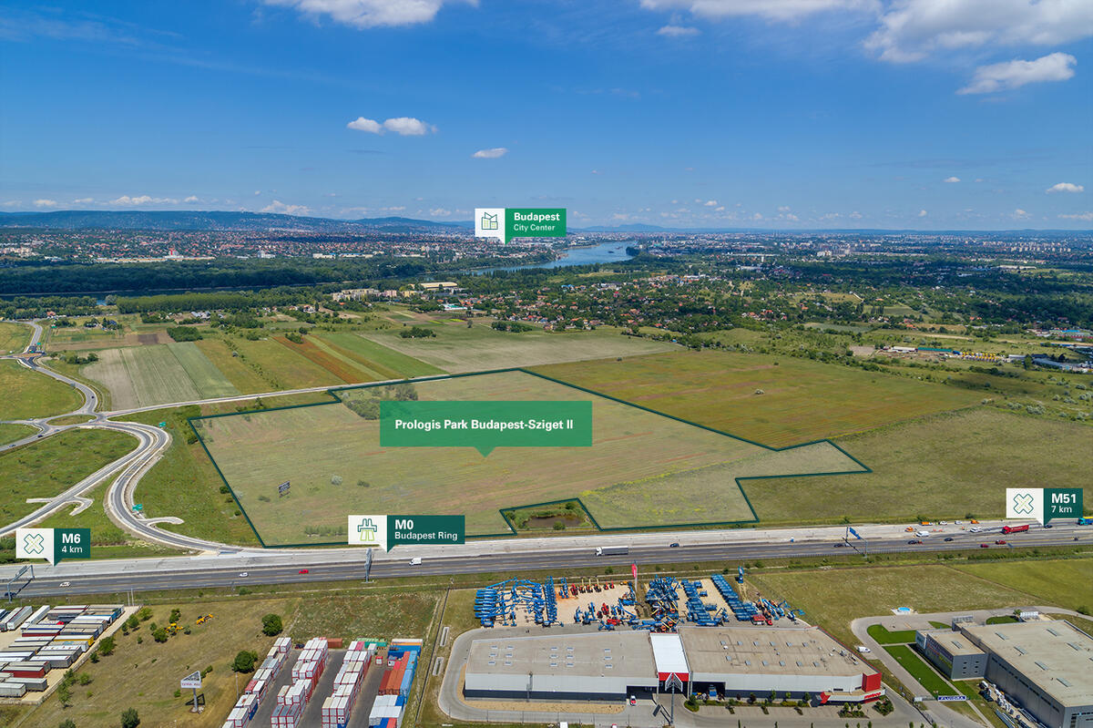 Keeping Customers Connected - Prologis Acquires Site for New Logistics Park in Budapest